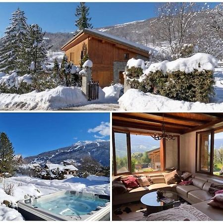 Entire Chalet Salamo 11 Plus 1 Les Arcs Paradiski Jacuzzi Villa Bourg-Saint-Maurice Exterior foto