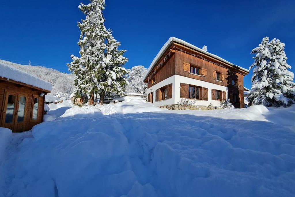 Entire Chalet Salamo 11 Plus 1 Les Arcs Paradiski Jacuzzi Villa Bourg-Saint-Maurice Exterior foto