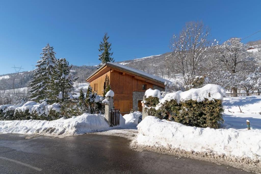 Entire Chalet Salamo 11 Plus 1 Les Arcs Paradiski Jacuzzi Villa Bourg-Saint-Maurice Exterior foto