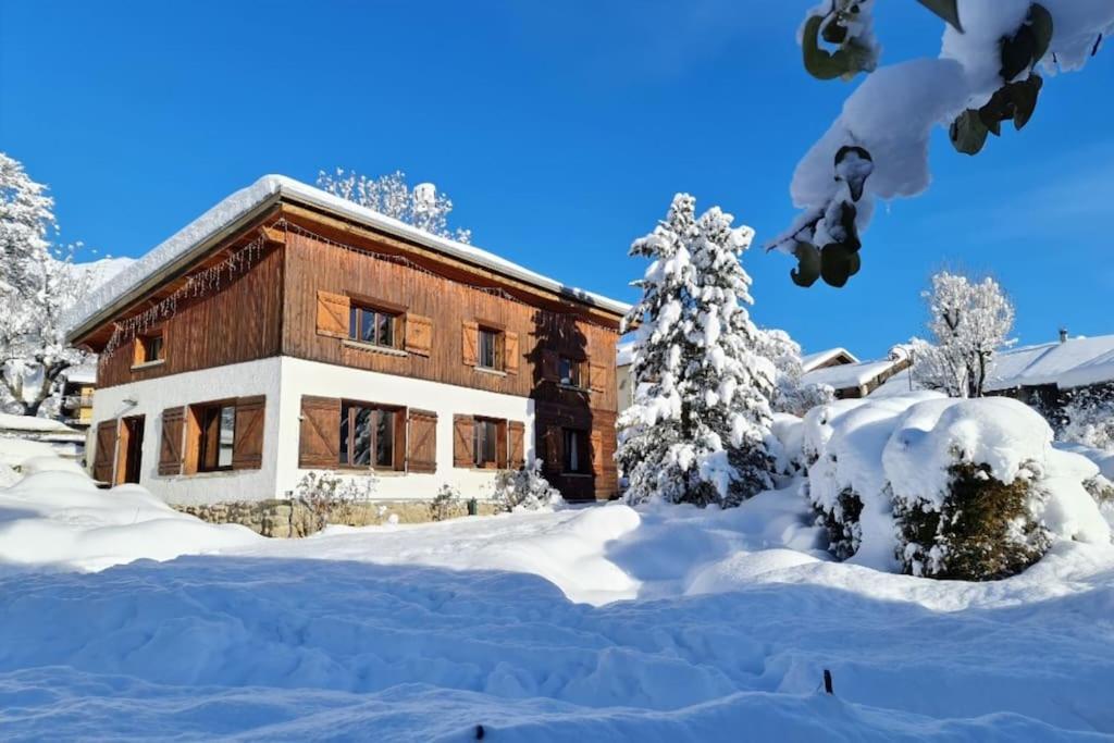 Entire Chalet Salamo 11 Plus 1 Les Arcs Paradiski Jacuzzi Villa Bourg-Saint-Maurice Exterior foto