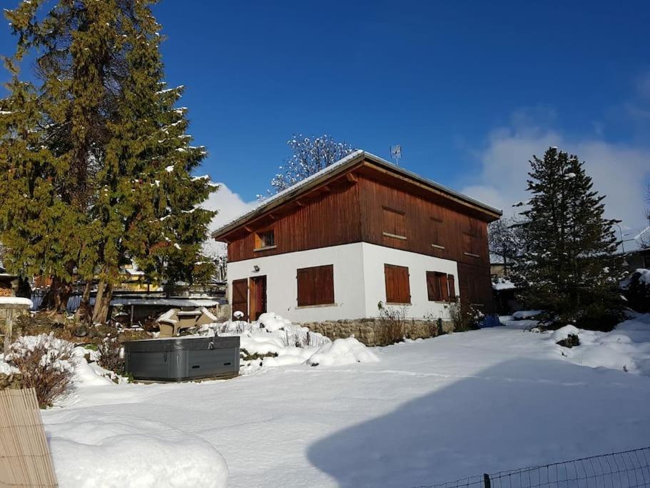 Entire Chalet Salamo 11 Plus 1 Les Arcs Paradiski Jacuzzi Villa Bourg-Saint-Maurice Exterior foto